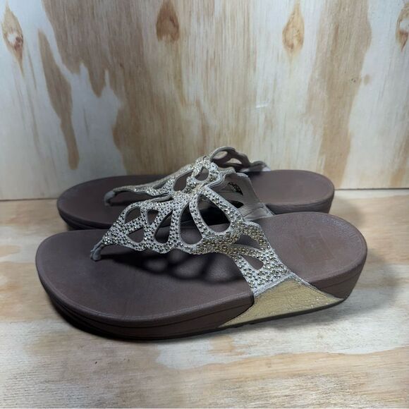 Fitflop Bumble Flip Flop Sandals Women’s Size 8 - Picture 1 of 8